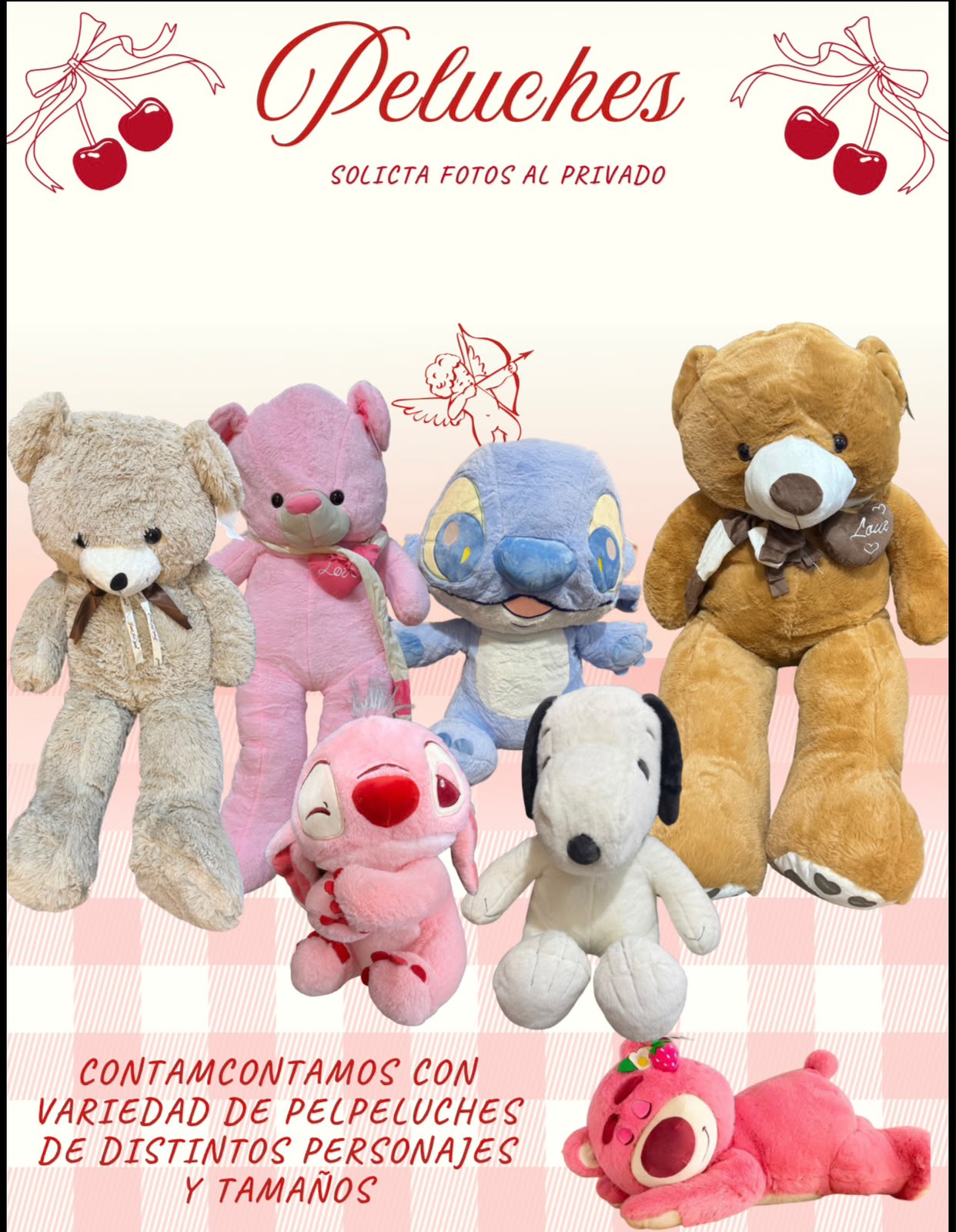 Peluche mediano